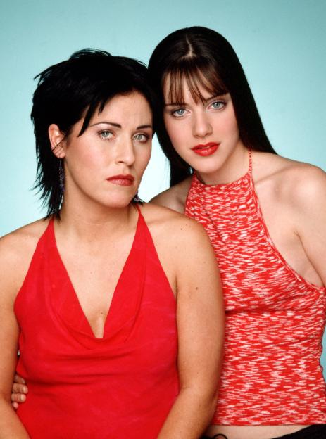 Jessie Wallace as Kat and Michelle Ryan as Zoe in the TV show "EastEnders."