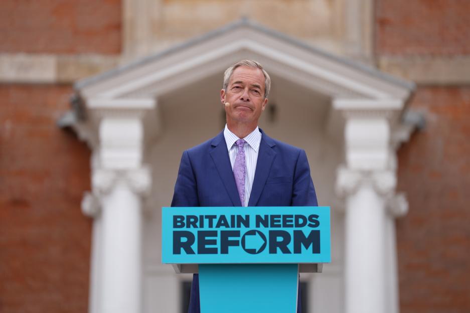 Reform UK rally in Norfolk