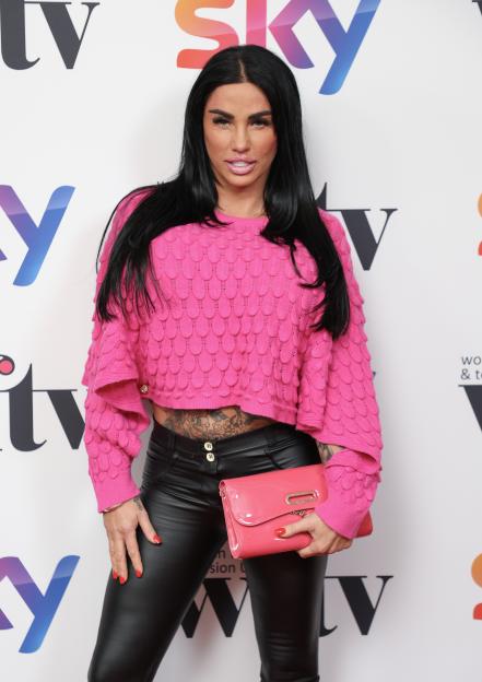 Katie Price attends the Sky Women In Film And TV Awards 2023.