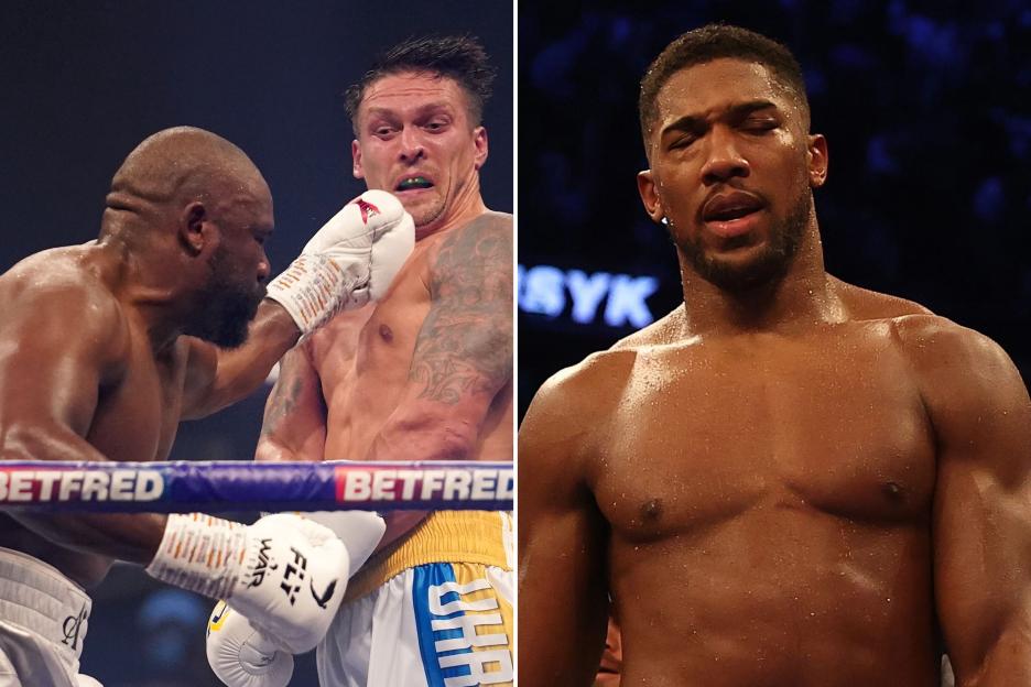 Anthony Joshua Claims He Was FOOLED into Battling Oleksandr Usyk After Ukrainian 'Cruised' Against Chisora