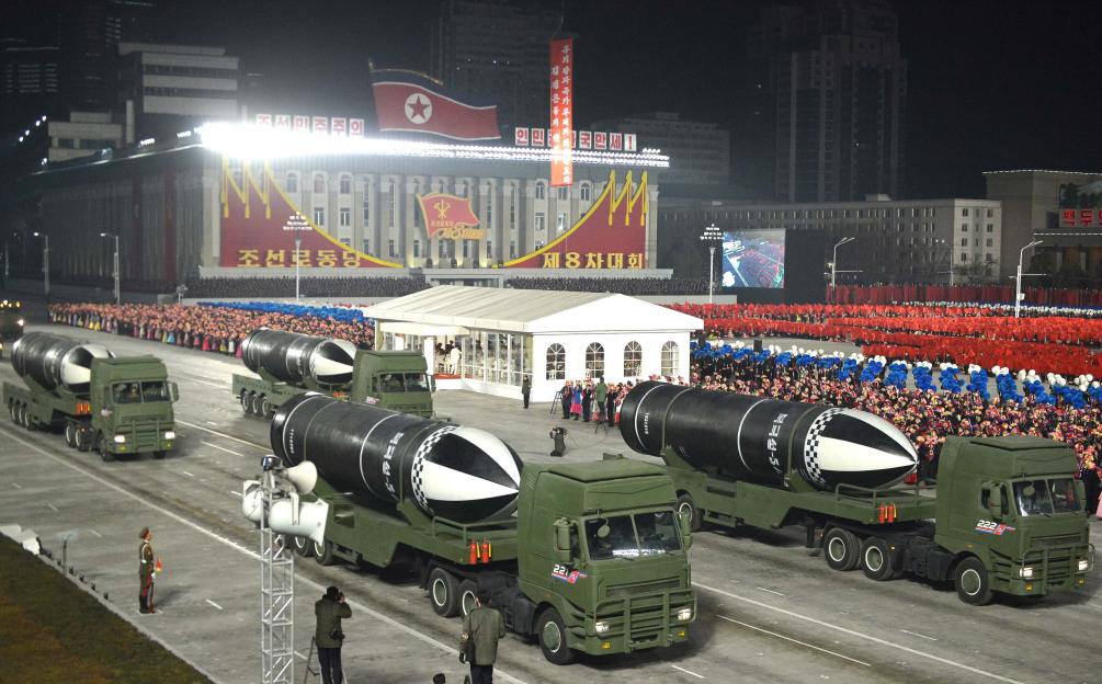 Military parade in Pyongyang