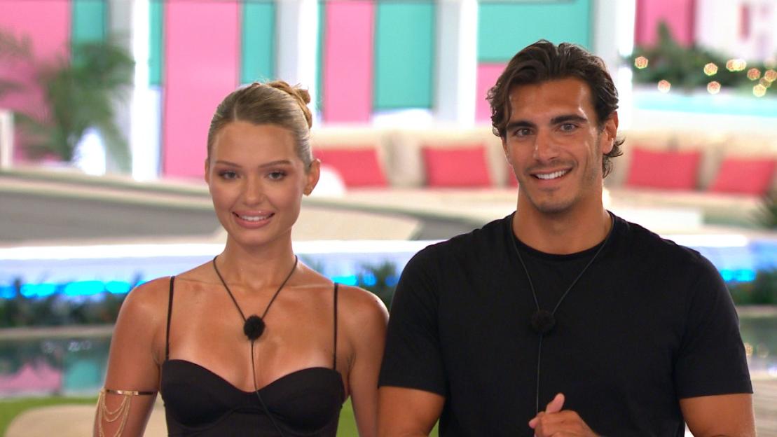 Julia Majchrzak and Lorenzo Alessi from "Love Island."