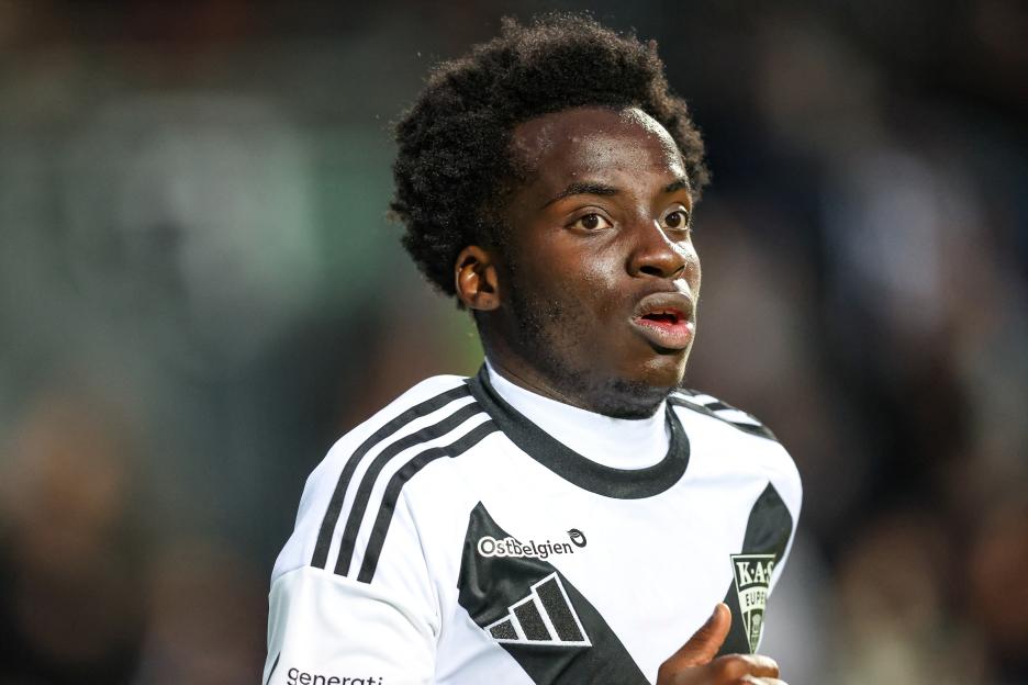 SOCCER CPL D33 KAS EUPEN VS BEERSCHOT