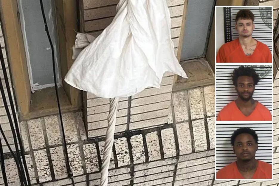 'Prison Break: Manhunt Launched After Inmates Execute Shawshank-Style Escape with Makeshift Tools'