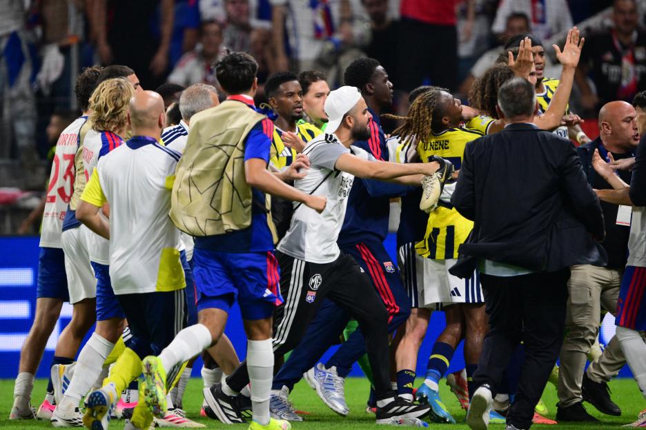 Ex-Arsenal Star Matteo Guendouzi Ignites Massive Brawl and Faces Fan Assault After Intense Champions League Match