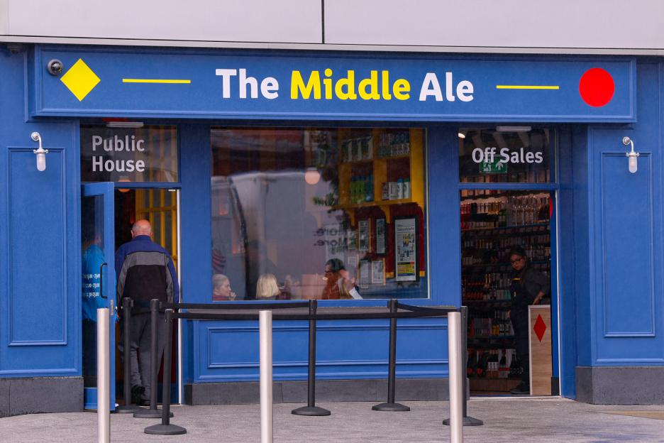 Lidl pub The Middle Ale opening