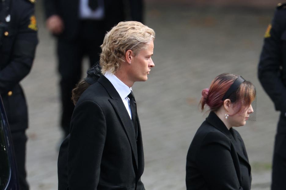 "King Harald's Controversial Grandson Marius Borg Høiby, 29, Attends Funeral After Brief Release from House Arrest"