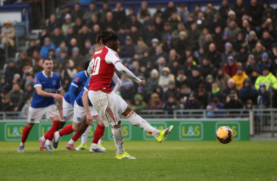 FA Cup - Third Round - Portsmouth v Arsenal
