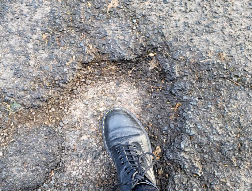 SNPothole- mother whose life has been changed forever after she tripped on a deep pothole said no one has taken responsibility