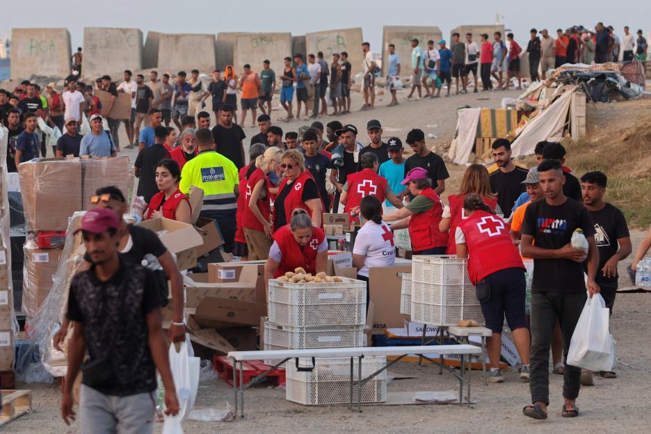 Migrant crisis in Ceuta