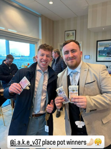 Luke Littler Shows Off Cash Pile After Another Cheltenham Victory as Darts Star’s Winning Streak Rolls On!