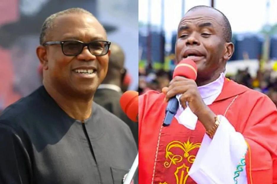 'Fr. Mbaka Opens Up About Peter Obi: 'I Took Risks for Him' [Watch the Video]'