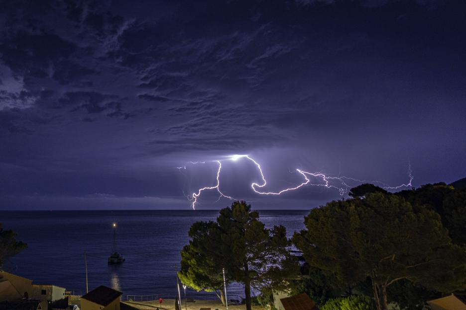 Thunderstorm in Mallorca