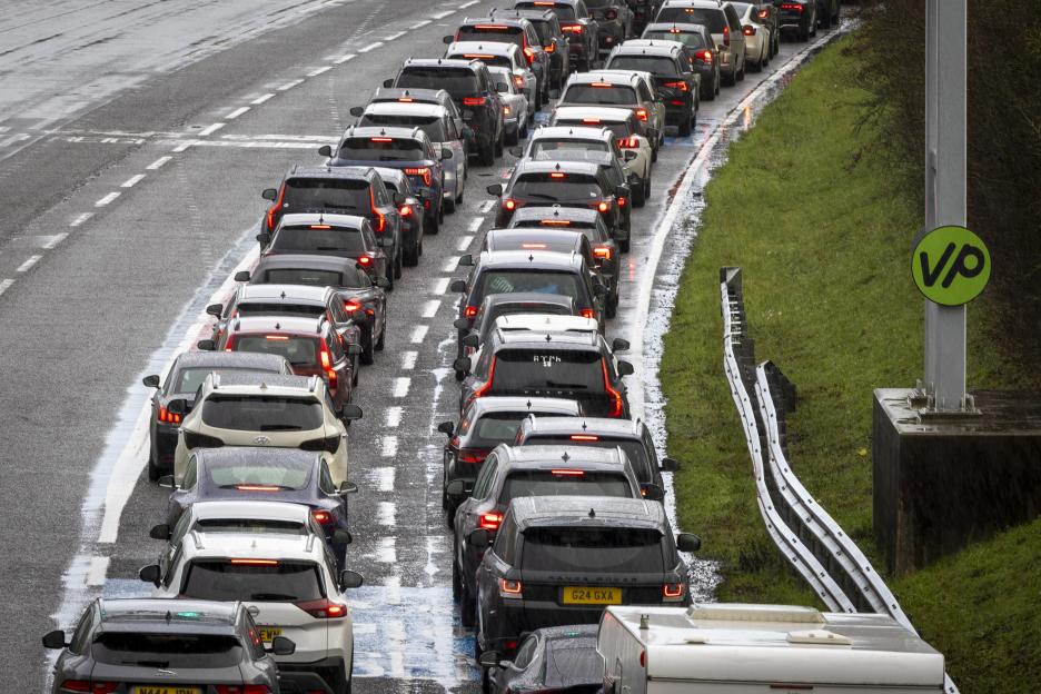 M66 Shut Down: Jack-Knifed Lorry Crashes Through Barrier, Causing Six-Mile Traffic Jam