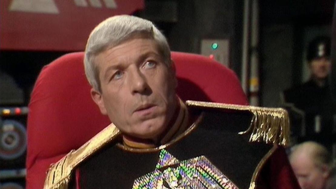 John Woodvine as Chancellor Goth in Doctor Who.