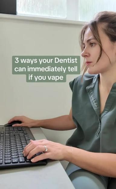 '3 Warning Signs Your Social Vaping Habit is Harming Your Body – Insights from a Dentist'