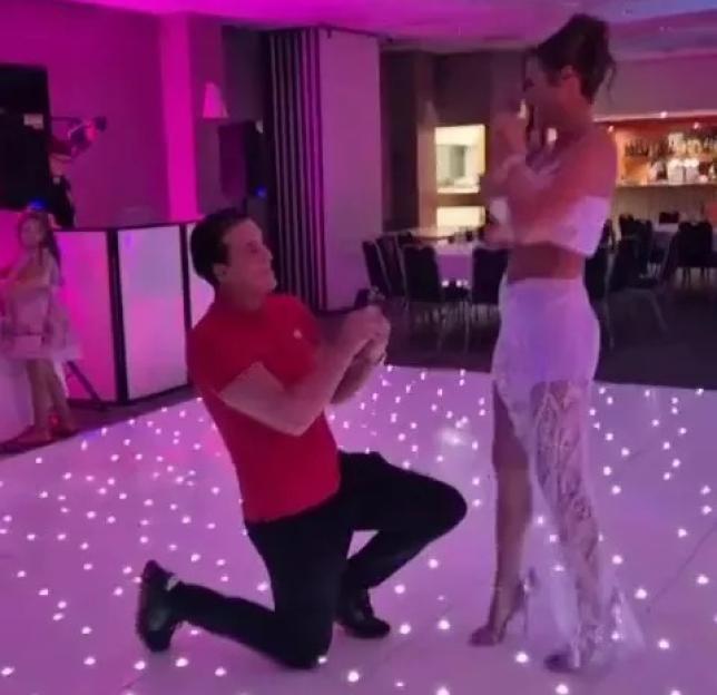 Venezuela Fury's boyfriend, Noah Price, proposing to her on her 16th birthday.