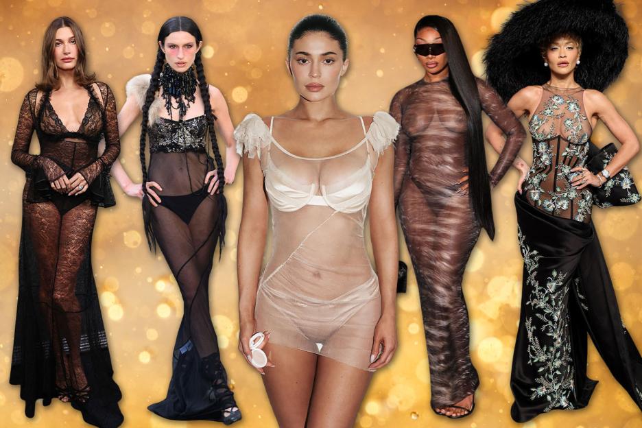 '2026: The Year of the Sheer Dress, with Kylie Jenner and Rita Ora Stealing the Spotlight in Nude Looks'