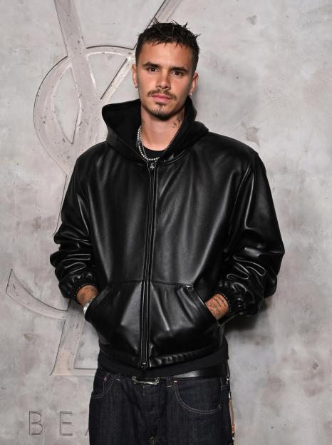 Romeo Beckham at the YSL Block Party London Edition event.