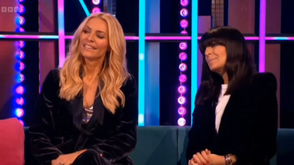 Strictly's Tess Daly and Claudia Winkleman in an interview.