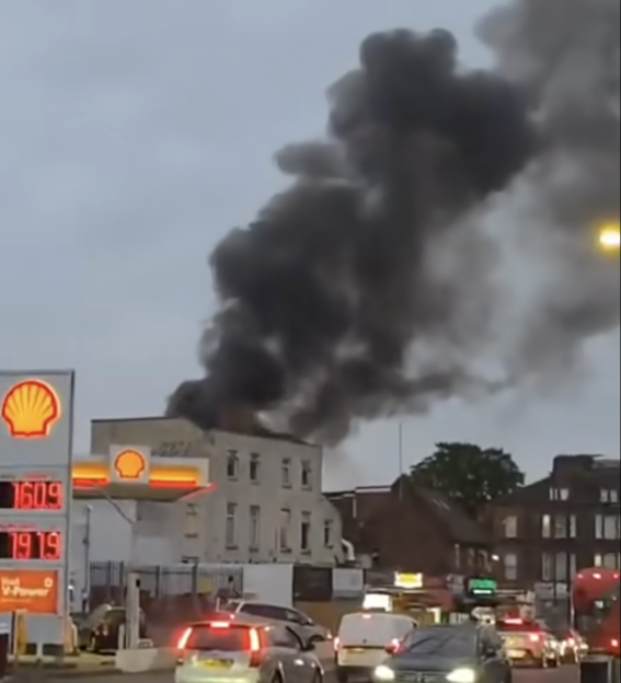 Inferno Engulfs London Residential Block as 70 Firefighters Rush to Tackle Flames and Smoke