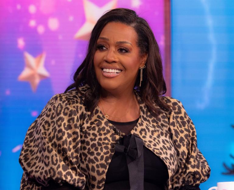 Brenda Edwards on the TV show 'Loose Women'.