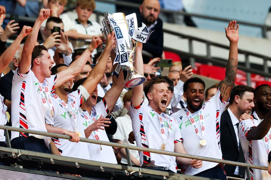 Bolton Wanderers v Stockport County, EFL Sky Bet League One, Play-Off Final, Football, Wembley Stadium, London, UK - 24 May 2026