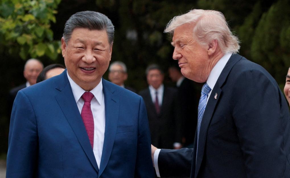 : U.S. President Trump visits China