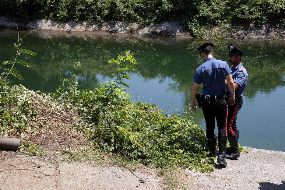 Senago - Vehicle with Nine Boys Ends up Off Road Overturns in the Villoresi Canal, Three Victims, Milan, Italy - 21 Jun 2026