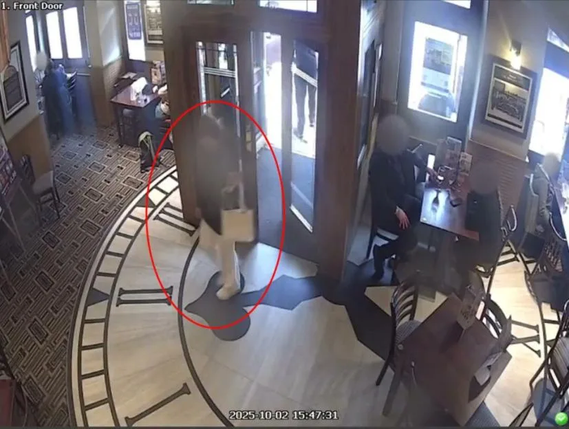 Chilling CCTV shows murdered gran, 68, in pub wearing same clothes she died in as family beg for answers one year on