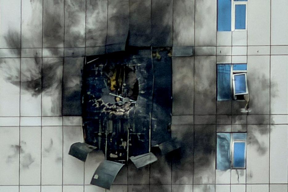 Aftermath of Iranian strikes in Manama