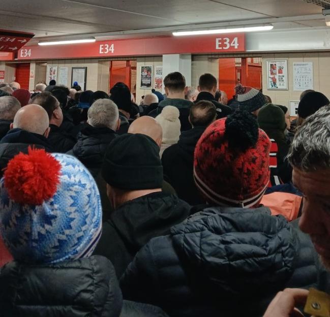 'Turnstile Chaos Leaves Hundreds of Man Utd Fans Stranded Outside Old Trafford for West Ham Match'