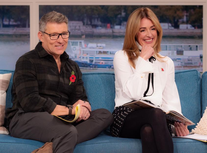 Ben Shephard and Cat Deeley on 'This Morning' TV show.
