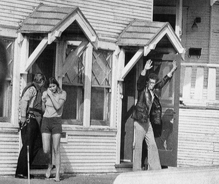 Willie Steelman surrenders to police for questioning.