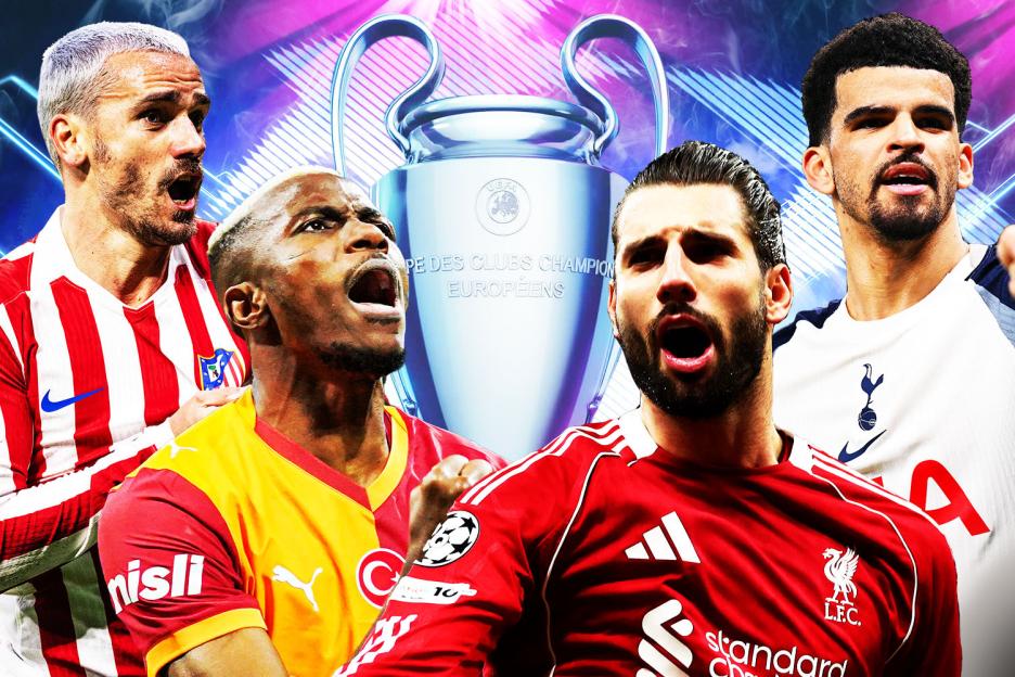 Champions League Live Updates: Liverpool Takes on Galatasaray and Tottenham Faces Atletico Madrid in Thrilling Last-16 Showdown!