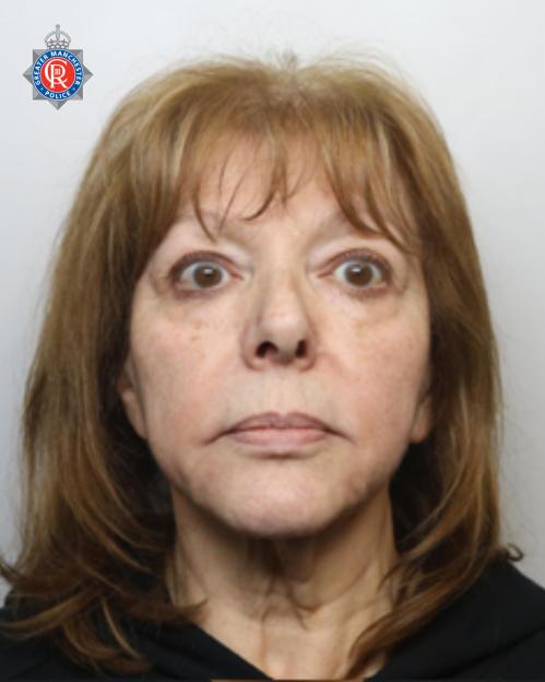 Mugshot of Daryl Berman, 72, with shoulder-length brown hair and wide eyes.