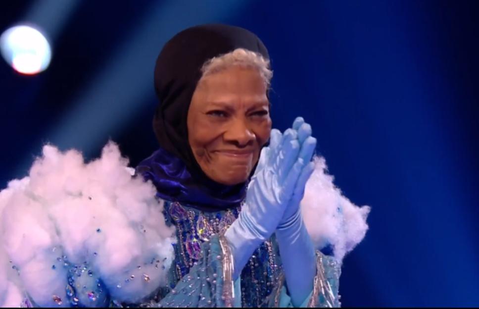 Dionne Warwick unmasked on The Masked Singer.
