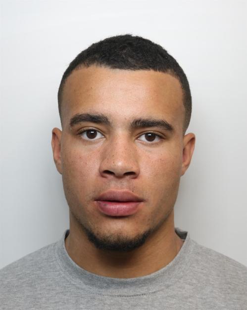 Mugshot of Harrison Sullivan, a TikTok influencer wanted for failing to appear in court for driving offenses.