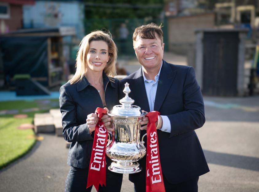 Mansfield Power Couple Snags Club for Just £1, Set to Derail Arsenal's Quadruple Ambitions!