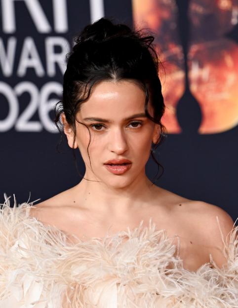 Rosalía at The BRIT Awards 2026.