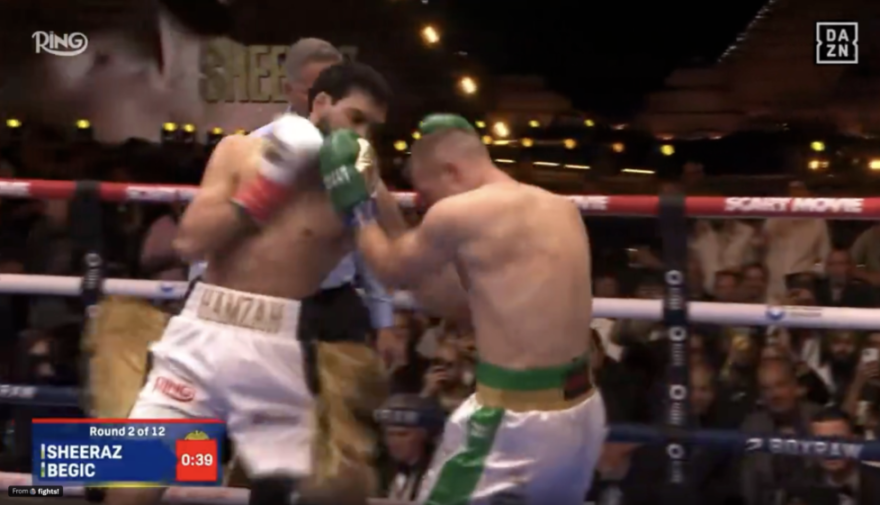 Hamzah Sheeraz Claims WBO World Championship with Stunning Knockout Victory Near the Pyramids!