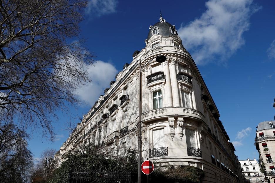 Former Home of Jeffrey Epstein in Paris