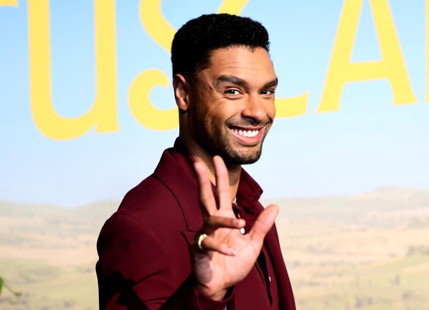 Regé-Jean Page attends the Universal Pictures' "You, Me & Tuscany" New York Premiere.