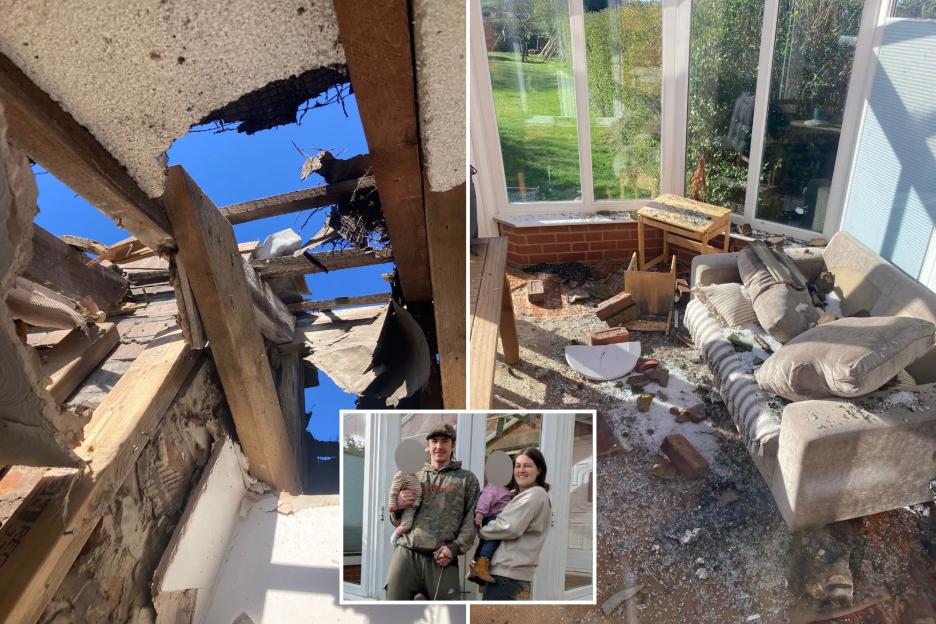 'Lightning Strike Creates 10-Foot Crater in My Home – Now, at 36 Weeks Pregnant, I'm Facing Homelessness and £20k in Damages'