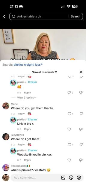 Mum's photos stolen and manipulated to promote weight-loss products on TikTok