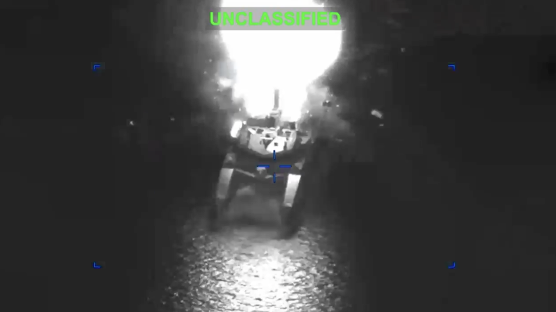 Video Captures Moment US Strikes Iranian Ships Amid Strait of Hormuz Tensions