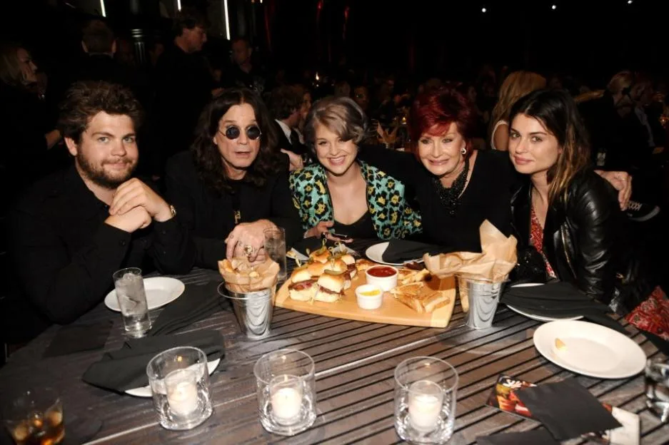 Jack Osbourne, Ozzy Osbourne, Kelly Osbourne, Sharon Osbourne and Amy Osbourne attend Spike TV's 4th Annual Guys Choice Awards.