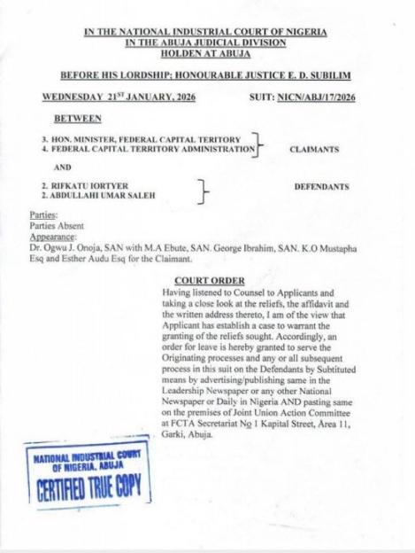 Wike Takes FCTA Workers to Court: A Legal Showdown Unfolds