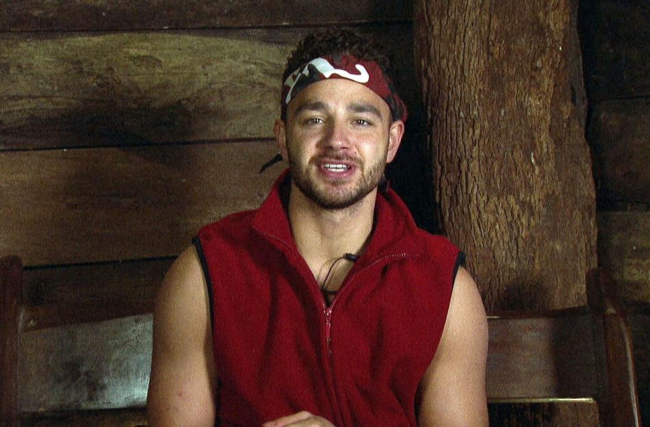 Adam Thomas in "I'm a Celebrity...Get Me Out of Here!"