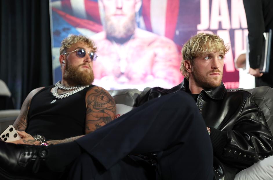 'Watch Logan Paul’s Hilarious Troll of Anthony Joshua Moments Before the Brit Knocks Out Jake and Breaks His Jaw!'